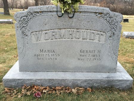 DEN BOER WORMHOUDT, MARIA - Marion County, Iowa | MARIA DEN BOER WORMHOUDT 