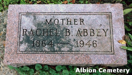 ABBEY, RACHEL BELLE - Marshall County, Iowa | RACHEL BELLE ABBEY 