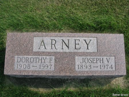 ARNEY, JOSEPH VERNE - Marshall County, Iowa | JOSEPH VERNE ARNEY 