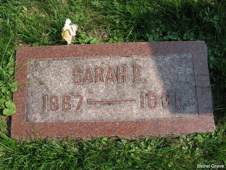 HILSABECK ARNEY, SARAH ELLEN - Marshall County, Iowa | SARAH ELLEN HILSABECK ARNEY 