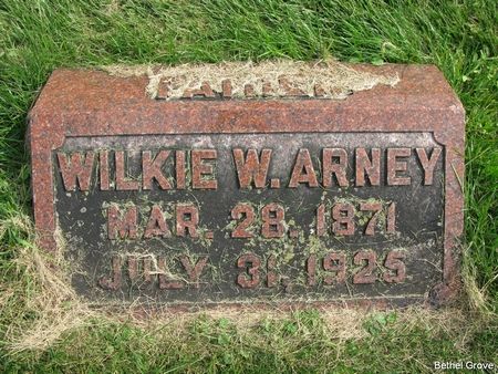 ARNEY, WILKIE W. - Marshall County, Iowa | WILKIE W. ARNEY 