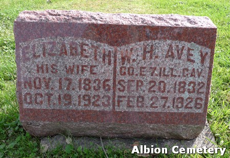 PARKE AVEY, ELIZABETH - Marshall County, Iowa | ELIZABETH PARKE AVEY 