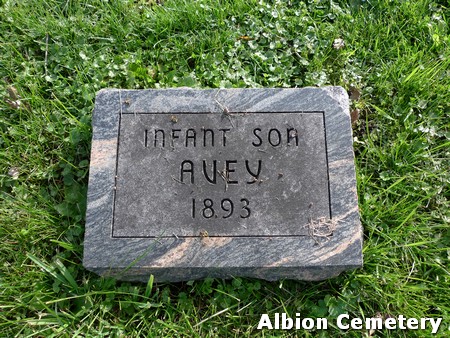 AVEY, INFANT SON - Marshall County, Iowa | INFANT SON AVEY 