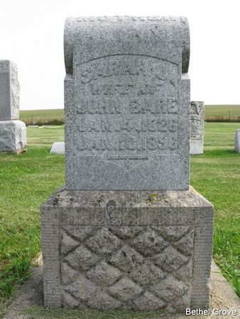 BARE, SARAH J. - Marshall County, Iowa | SARAH J. BARE 