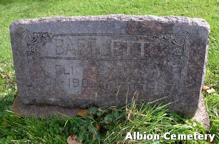 HAMBLIN BARTLETT, ANGELINE AMANDA - Marshall County, Iowa | ANGELINE AMANDA HAMBLIN BARTLETT 