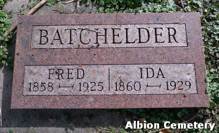 BATCHELDER, FREDERICK - Marshall County, Iowa | FREDERICK BATCHELDER 