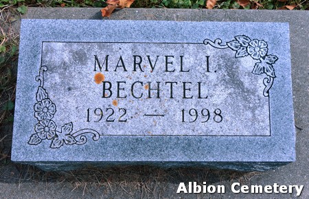 BECHTEL, MARVEL I. - Marshall County, Iowa | MARVEL I. BECHTEL 