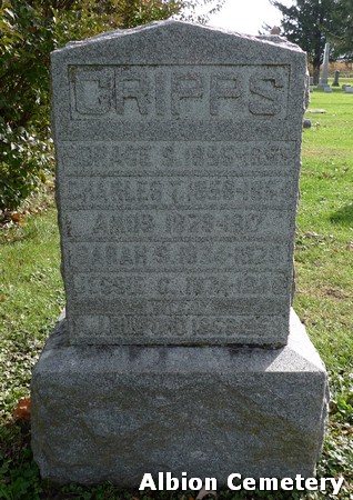 CRIPPS BINFORD, JESSIE - Marshall County, Iowa | JESSIE CRIPPS BINFORD 