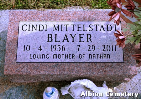 MITTELSTADT BLAYER, CINDI - Marshall County, Iowa | CINDI MITTELSTADT BLAYER 