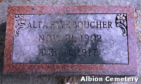 BOUCHER, ALTA FAYE - Marshall County, Iowa | ALTA FAYE BOUCHER 