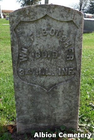 BOUCHER, WILLIAM F. - Marshall County, Iowa | WILLIAM F. BOUCHER 