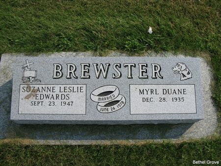 BREWSTER, SUZANNE LESLIE - Marshall County, Iowa | SUZANNE LESLIE BREWSTER 