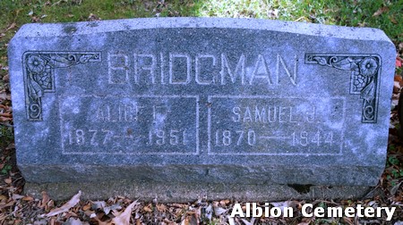 BRIDGMAN, JOHN SAMUEL - Marshall County, Iowa | JOHN SAMUEL BRIDGMAN 