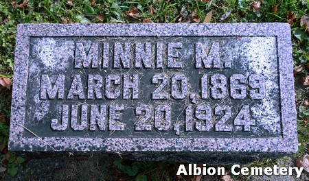 BRUSTER, MINNIE M. - Marshall County, Iowa | MINNIE M. BRUSTER 