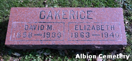 MEYERS CAKERICE, ELIZABETH - Marshall County, Iowa | ELIZABETH MEYERS CAKERICE 