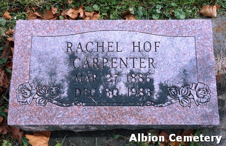 CARPENTER, RACHEL E. - Marshall County, Iowa | RACHEL E. CARPENTER 