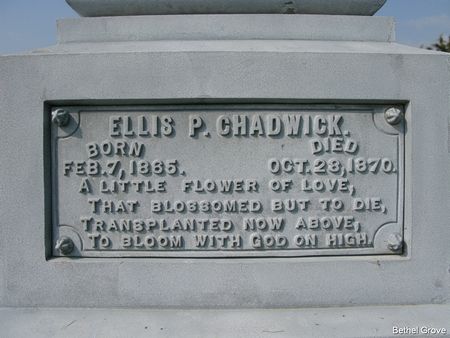 CHADWICK, ELLIS P. - Marshall County, Iowa | ELLIS P. CHADWICK 