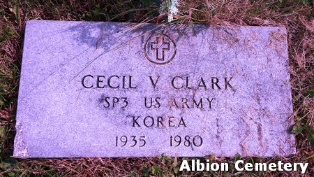 CLARK, CECIL VERNON - Marshall County, Iowa | CECIL VERNON CLARK 