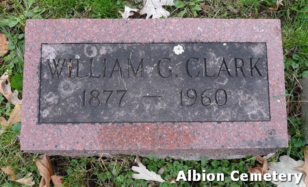 CLARK, WILLIAM G. - Marshall County, Iowa | WILLIAM G. CLARK 