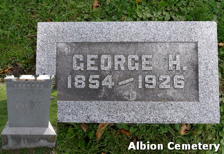 CODY, GEORGE HAMILTON - Marshall County, Iowa | GEORGE HAMILTON CODY 