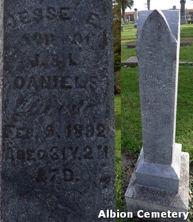 DANIELS, JESSE E. - Marshall County, Iowa | JESSE E. DANIELS 