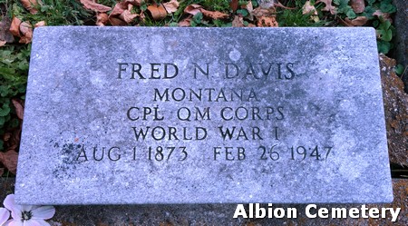 DAVIS, FRED NIBLIN - Marshall County, Iowa | FRED NIBLIN DAVIS 