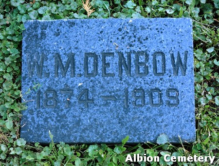 DENBOW, WILLIAM M. - Marshall County, Iowa | WILLIAM M. DENBOW 