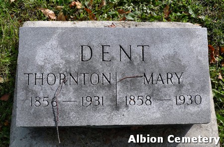 DENT, THORTON DANIEL - Marshall County, Iowa | THORTON DANIEL DENT 