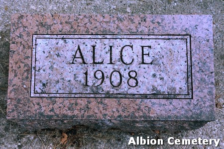 ELLIOTT, ALICE - Marshall County, Iowa | ALICE ELLIOTT 