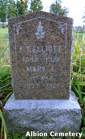 ELLIOTT, MARY ISABELLE - Marshall County, Iowa | MARY ISABELLE ELLIOTT 