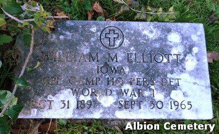 ELLIOTT, WILLIAM M. - Marshall County, Iowa | WILLIAM M. ELLIOTT 