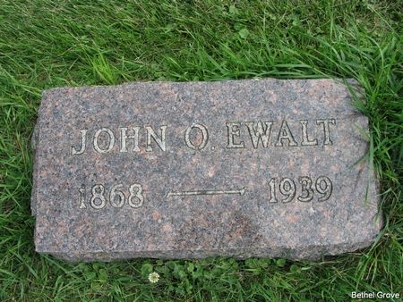 EWALT, JOHN OTIS - Marshall County, Iowa | JOHN OTIS EWALT 