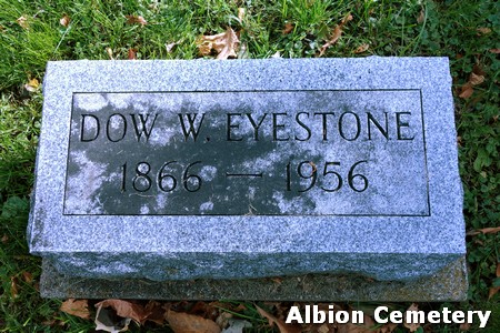 EYESTONE, DOW W. - Marshall County, Iowa | DOW W. EYESTONE 