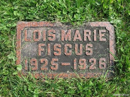 FISCUS, LOIS MARIE - Marshall County, Iowa | LOIS MARIE FISCUS 