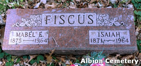 FISCUS, MABEL EFFIE - Marshall County, Iowa | MABEL EFFIE FISCUS 