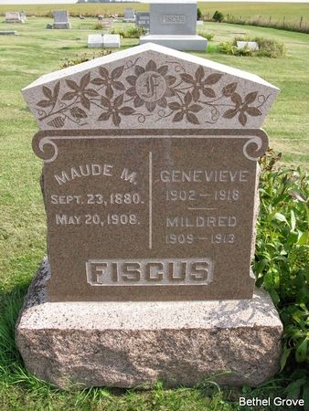 FISCUS, MAUDE M. - Marshall County, Iowa | MAUDE M. FISCUS 