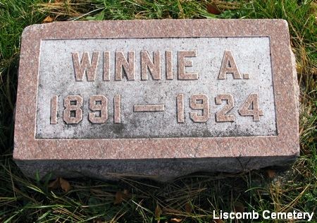 FISCUS, WINNIE A. - Marshall County, Iowa | WINNIE A. FISCUS 