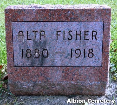 MCRILL FISHER, ALTA BELL - Marshall County, Iowa | ALTA BELL MCRILL FISHER 