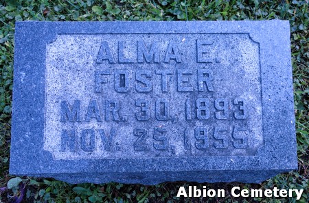 MITCHELL FOSTER, ALMA ESTHER - Marshall County, Iowa | ALMA ESTHER MITCHELL FOSTER 