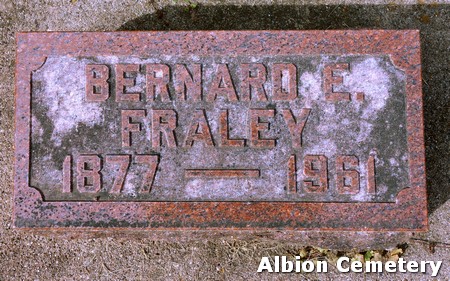 FRALEY, BERNARD EUGENE - Marshall County, Iowa | BERNARD EUGENE FRALEY 