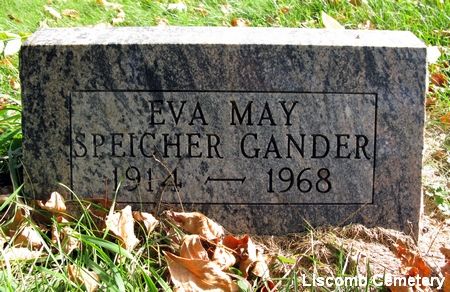 GANDER, EVA MAY - Marshall County, Iowa | EVA MAY GANDER 