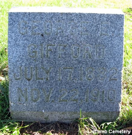 GIFFORD, GEORGE E. - Marshall County, Iowa | GEORGE E. GIFFORD 