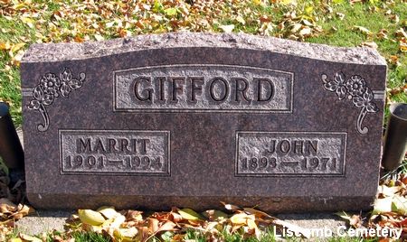 GIFFORD, MARRIT - Marshall County, Iowa | MARRIT GIFFORD 