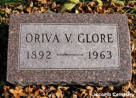 GLORE, ORIVA V. - Marshall County, Iowa | ORIVA V. GLORE 