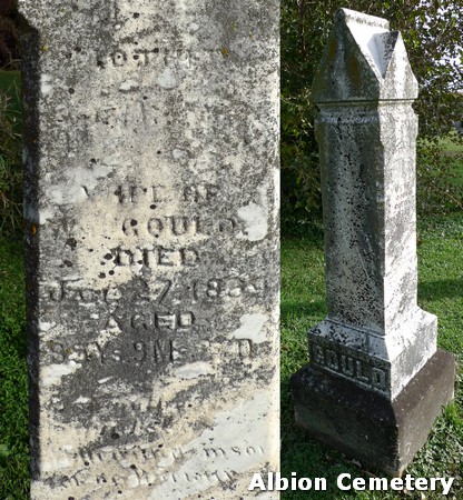 THURSTON GOULD, ELIZABETH ARBELLA - Marshall County, Iowa | ELIZABETH ARBELLA THURSTON GOULD 