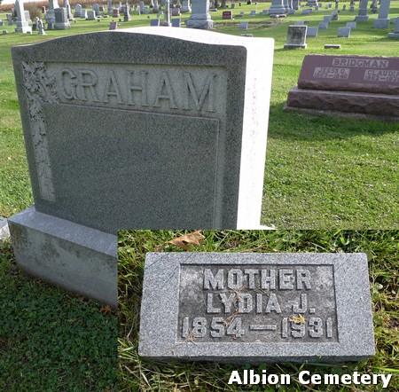 CROUSE GRAHAM, LYDIA JANE - Marshall County, Iowa | LYDIA JANE CROUSE GRAHAM 