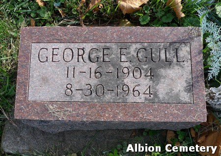 GULL, GEORGE EUGENE - Marshall County, Iowa | GEORGE EUGENE GULL 