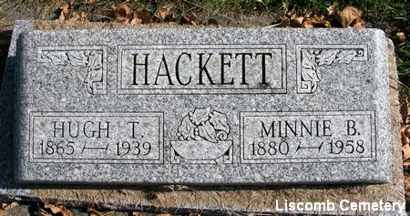 HACKETT, HUGH T. - Marshall County, Iowa | HUGH T. HACKETT 