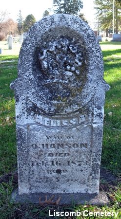 HANSON, MELISSA - Marshall County, Iowa | MELISSA HANSON 