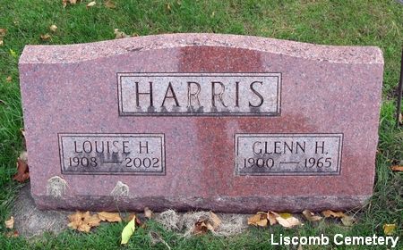 HARRIS, LOUISE H. - Marshall County, Iowa | LOUISE H. HARRIS 